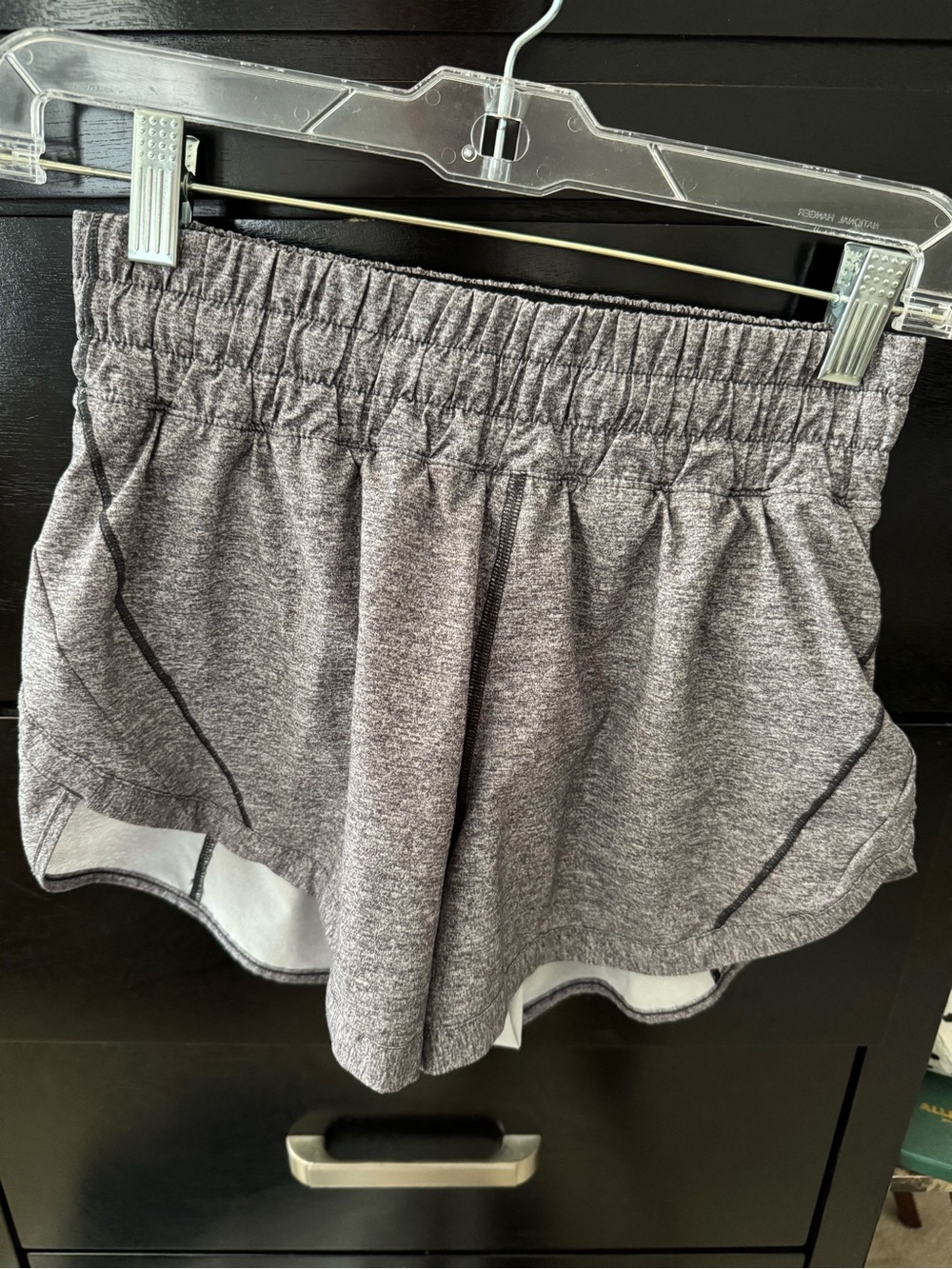 lululemon athletica Heather Gray Women's Running Shorts